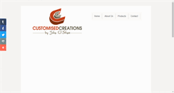 Desktop Screenshot of customisedcreations.com